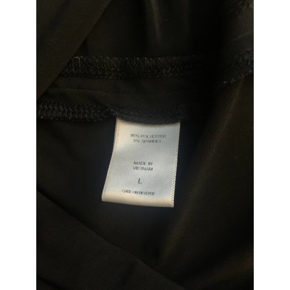 New York & Co Criss Cross Black Top - Picture 4 of 5